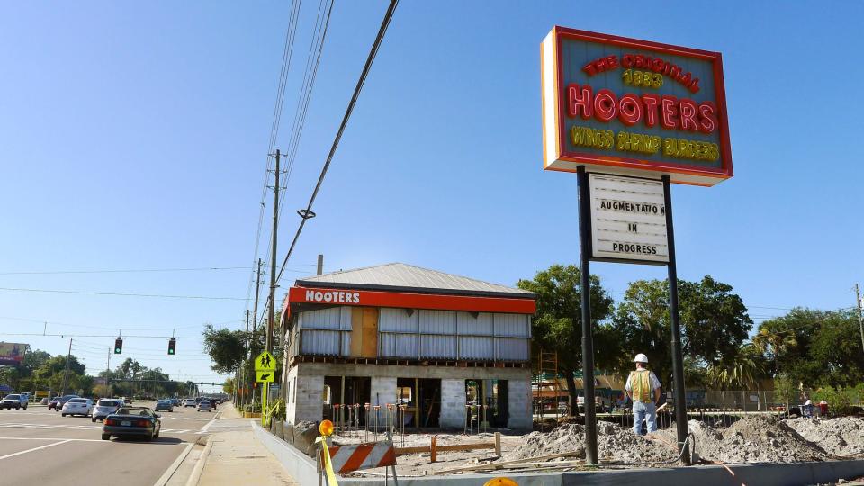 The original Hooters opened in Clearwater in 1983 and has undergone many renovations since then.