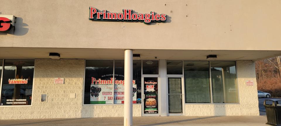 PrimoHoagies will be celebrating a grand opening on Thursday, Dec. 14, 2023, of the first location in Monroe County. The location in Tannersville Plaza on Route 611 is pictured on Friday, Dec. 8, 2023, ahead of the opening.