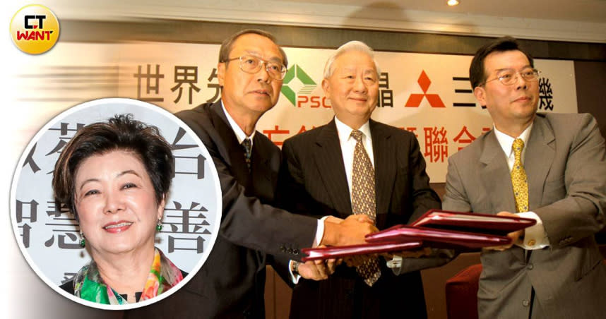 力積電董事長黃崇仁1999年靠台積電創辦人張忠謀指派世界先進入股力晶而站穩腳步，張忠謀成為黃崇仁的貴人。張忠謀夫人台積電慈善基金會董事長張淑芬曾問黃崇仁創業資金怎麼來，是由黃崇仁父親給的3,000萬元開始，至今已經是3,000億元的資產規模，成長1 萬倍。（圖／馬景平攝、報系資料庫）