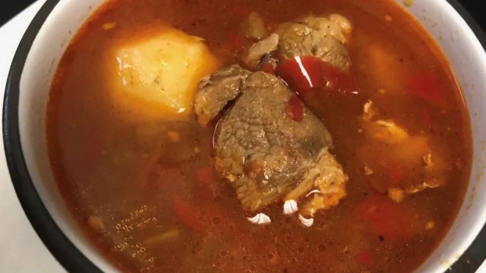 Vernona​ Gourmet Restaurant & Market opened in February at 711 Manatee Ave. E., Bradenton, specializing in Hungarian cuisine. Shown above is their goulash.