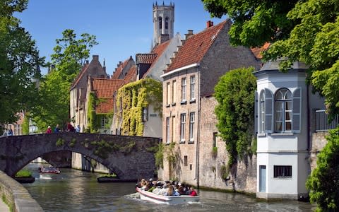 bruges boat tour - Credit: getty