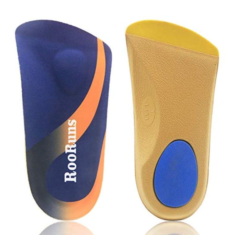 Orthotic Inserts, RooRuns Half Shoe Inshoes. (Photo: Amazon)