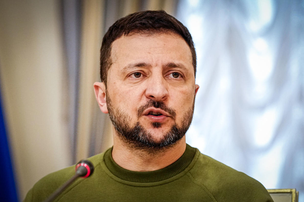 Volodymyr Zelenskyy. (Kay Nietfeld / dpa / picture alliance via Getty Images)