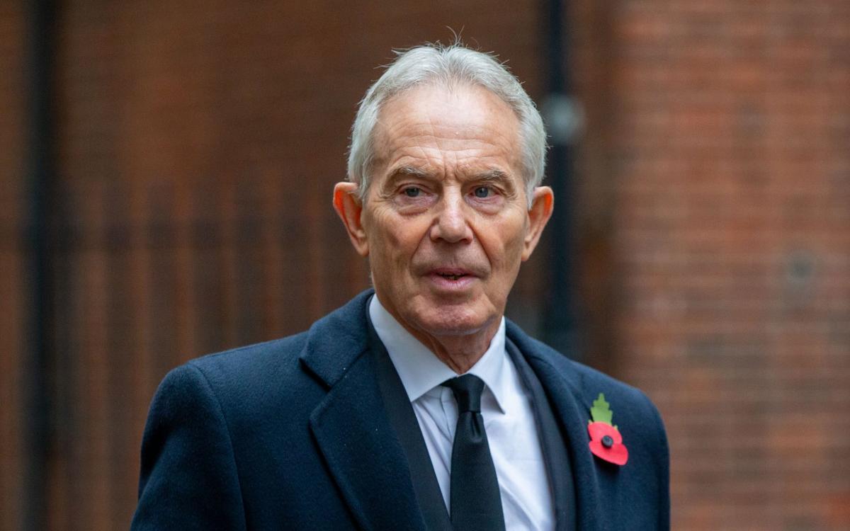 Tony Blair wird von Israel als Friedensstifter im Nahen Osten angepriesen
