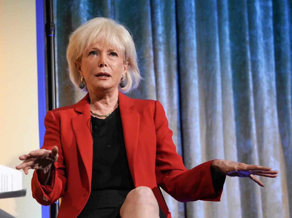 Lesley Stahl has become the latest journalist to face attacks from President Donald Trump online (Getty Images for Student Leaders)