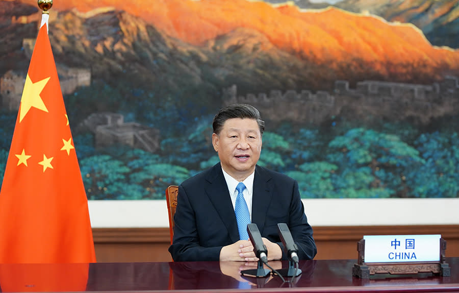中國國家主席習近平提出「共同富裕」政策。   圖：翻攝新華網（資料照）