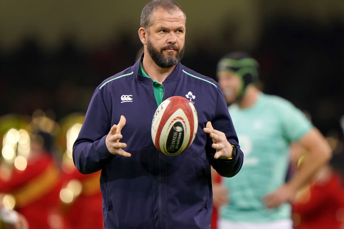 Andy Farrell is yet to beat France as Ireland head coach (Joe Giddens/PA) (PA Wire)