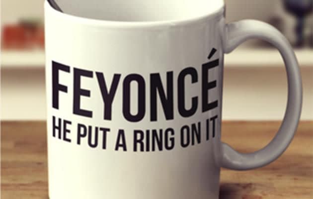 Beyoncé is not amused. (Photo: Feyonceshop.com)