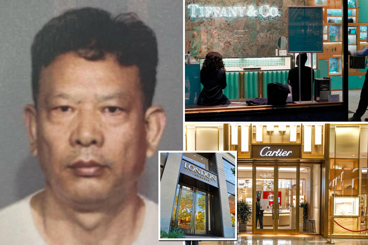 A globetrotting jewelry thief was caught Friday in Queens.