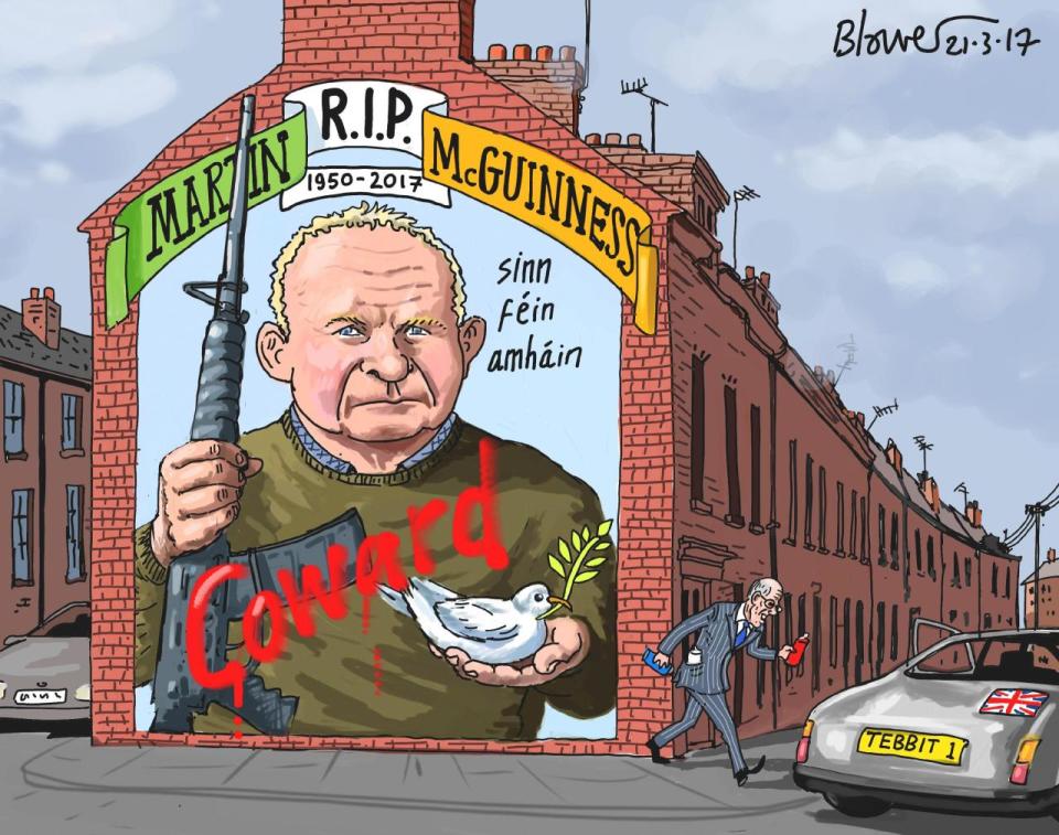 MARCH 21: THE DEATH OF MARTIN MCGUINNESS