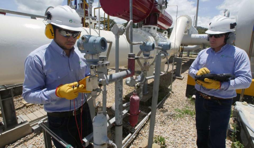 UPME prevé que producción de gas de Colombia se descuelgue 75% a 2033. Foto: TGI