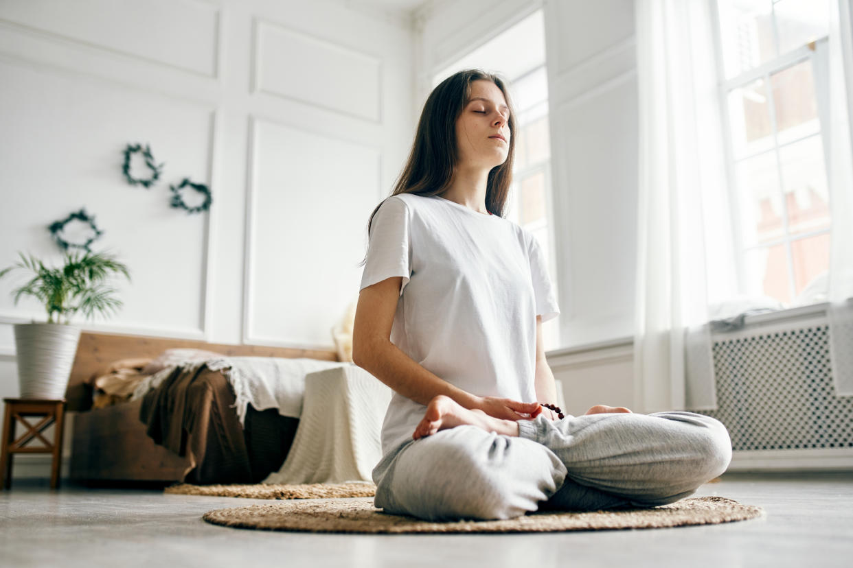 Mediation can help keep our hormones balanced. (Getty Images)