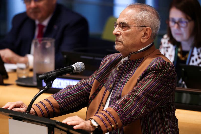 FILE PHOTO: Sustainable Development Goals (SDG) Summit at United Nations headquarters in New York