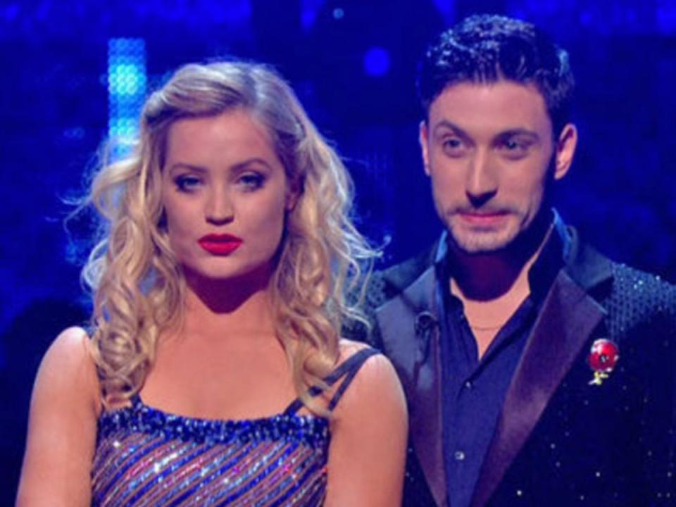 Laura Whitmore previously said she was ‘extremely uncomfortable’ with Giovanni Pernice on ‘Strictly’ (BBC)