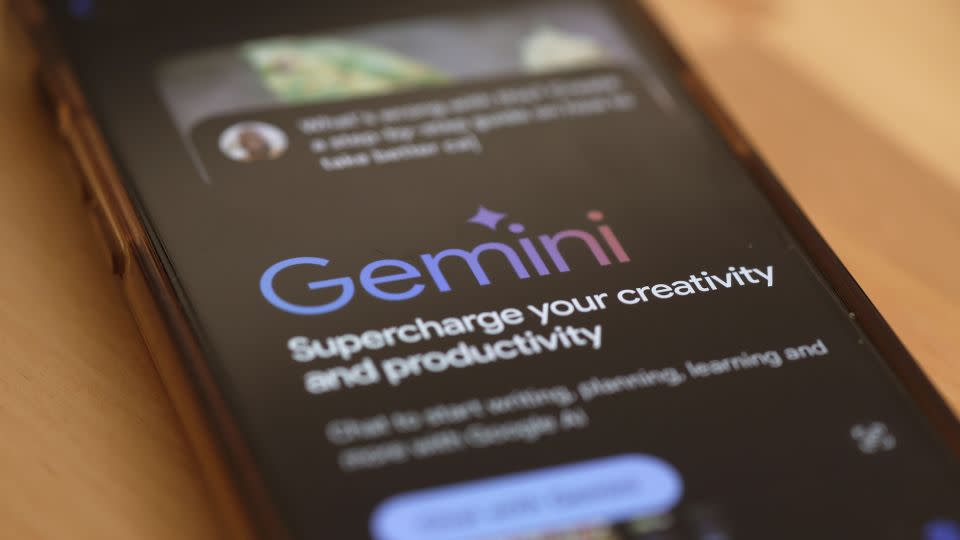 Google announced its Gemini AI chatbot was pausing the generation of people in images after concerns were raised that it was creating historically inaccurate images. - Michael M. Santiago/Getty Images