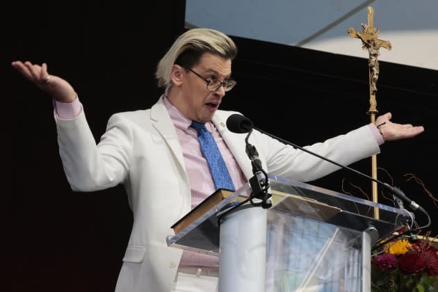 Conservative Catholic Group St. Michael's Media Holds Prayer Rally In Baltimore - Credit: Chip Somodevilla/Getty Images