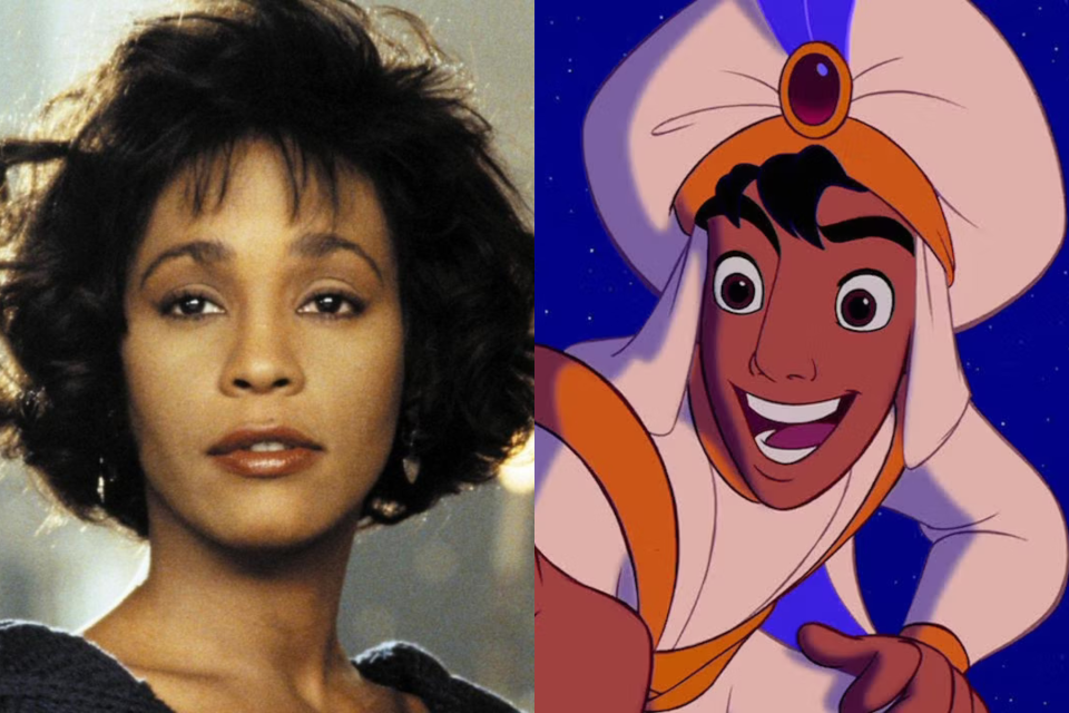 "The Bodyguard" and "Aladdin" both came out Nov. 25, 1992.