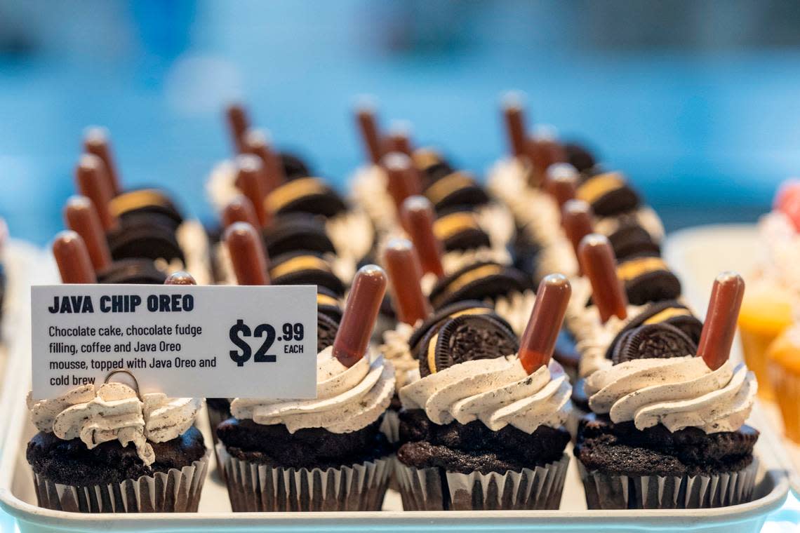 A sample of baked goods for sale at Treat Yo’ Self bakery in Wilson. Owner Greg Mason has more than 1 million TikTok followers and he and his husband Alex Mason started Wilson Pride.