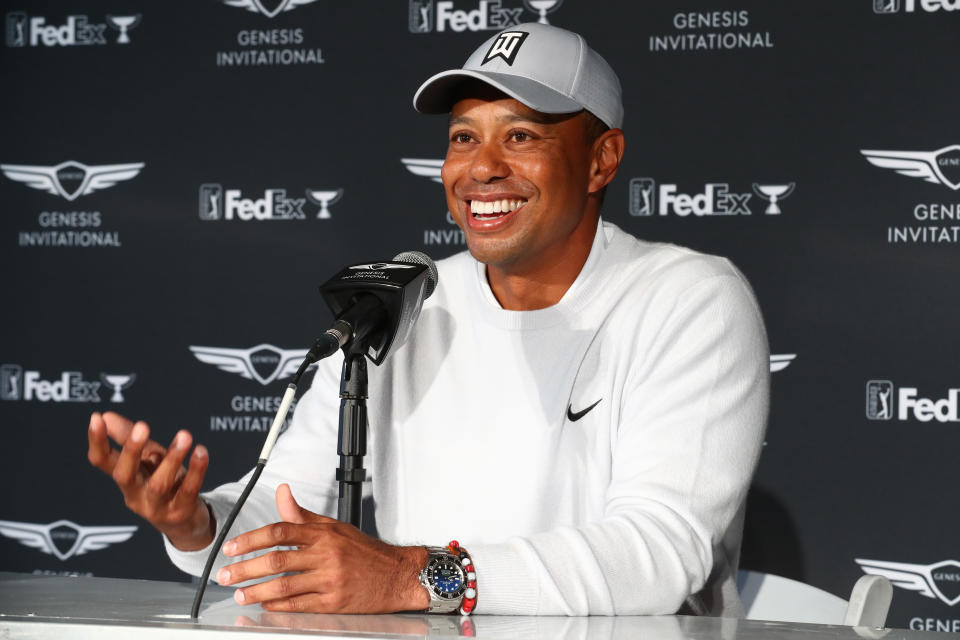 Like many other top players in the world, Tiger Woods has been approached about joining the Premier Golf League.