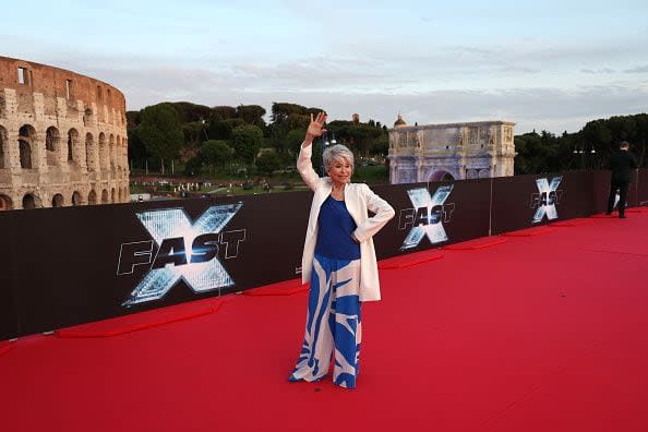 ROME, ITALY - MAY 12: Rita Moreno attends the Universal Pictures presents the 