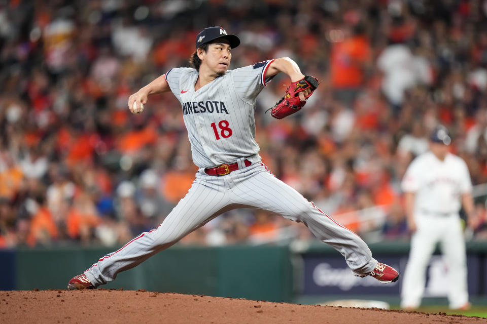 日籍投手前田健太將轉戰底特律老虎。（MLB Photo by Brace Hemmelgarn/Minnesota Twins/Getty Images）