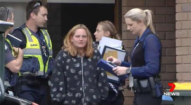 Day two of the trial focused on the toddler's mother, Peta-Ann Francis. Source: 7 News