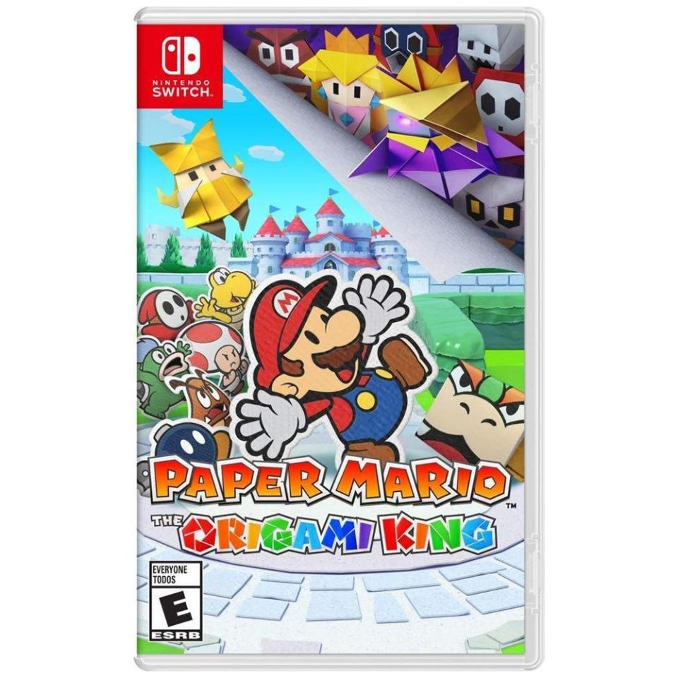 <p><strong>Nintendo</strong></p><p>walmart.com</p><p><strong>$39.00</strong></p><p><a href="https://go.redirectingat.com?id=74968X1596630&url=https%3A%2F%2Fwww.walmart.com%2Fip%2F720441771%3Fselected%3Dtrue&sref=https%3A%2F%2Fwww.bestproducts.com%2Fparenting%2Fkids%2Fg97%2Ftop-christmas-gifts-for-kids%2F" rel="nofollow noopener" target="_blank" data-ylk="slk:Shop Now;elm:context_link;itc:0" class="link ">Shop Now</a></p><p>If your kid is a self-professed Nintendo Switch expert, it's time to upgrade their gaming with <em>Paper Mario: The Origami King</em>. Evil has unfolded all over the kingdom, and Mario — along with his brand-new partner Olivia — has to battle villains while trying to restore order and save Princess Peach. Is your little gamer up to the challenge?</p>