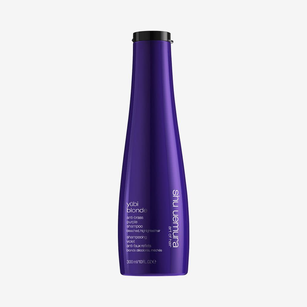 <p><a href="https://go.redirectingat.com?id=74968X1596630&url=https%3A%2F%2Fwww.sephora.com%2Fproduct%2Fshu-uemura-yubi-blonde-anti-brass-purple-shampoo-blonde-hair-P469216&sref=https%3A%2F%2Fwww.elle.com%2Fbeauty%2Fhair%2Fg60524775%2Fbest-purple-shampoo-for-hair%2F" rel="nofollow noopener" target="_blank" data-ylk="slk:Shop Now;elm:context_link;itc:0;sec:content-canvas" class="link rapid-noclick-resp">Shop Now</a></p><p>Yūbi Blonde Anti-Brass Purple Shampoo</p><p>sephora.com</p><p>$55.00</p>