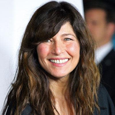 <div class="caption-credit"> Photo by: Getty images</div>Actress Catherine Keener keeps the youthful glow around her eyes and cheeks alive at 52 with one simple trick: moisturizing . Cracked, flaky skin is a sure sign of aging because the skin's top layer is already dead. For added precaution, Keener says she moisturizes extra heavily in dry climates. She flashes her signature freckles at the DGA Theater in Los Angeles on March 21, 2011.