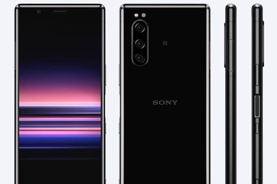 The Sony Xperia 5 features a triple lens camera (Sony)