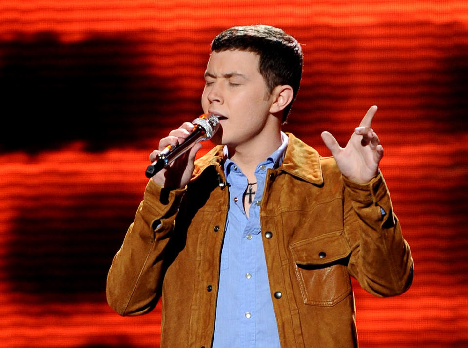 Scotty McCreery performs "Can I Trust You with My Heart" by Travis Tritt on "American Idol."