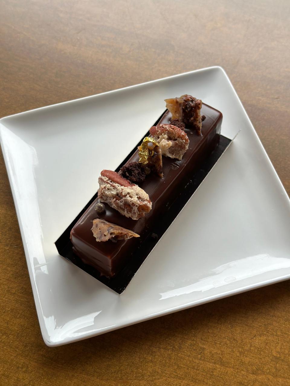 The Carla Brownie at PB Boulangerie in Wellfleet.