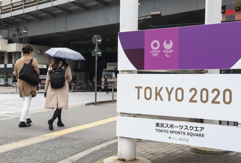 Organizers said Friday that there is no "Plan B" for the 2020 Olympics in Tokyo this summer despite the massive coronavirus outbreak. (Budrul Chukrut/SOPA Images/LightRocket/Getty Images)