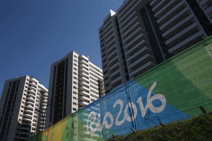 A general view of the Olympic and Paralympic Village for the 2016 Rio Olympic Games in Barra da Tijuca. (Photo by Buda Mendes/Getty Images)