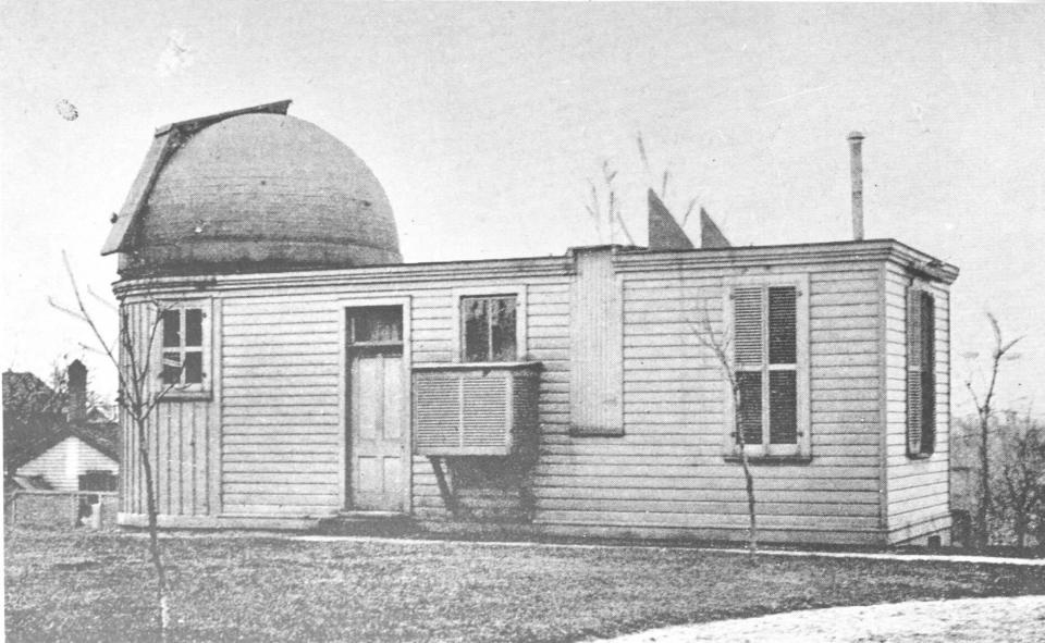 Buchtel College Observatory was built in 1887.