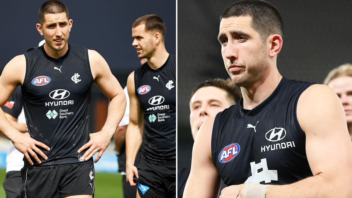 Jacob Weitering in unwanted injury development for Carlton ahead of new AFL  season - Yahoo Sport