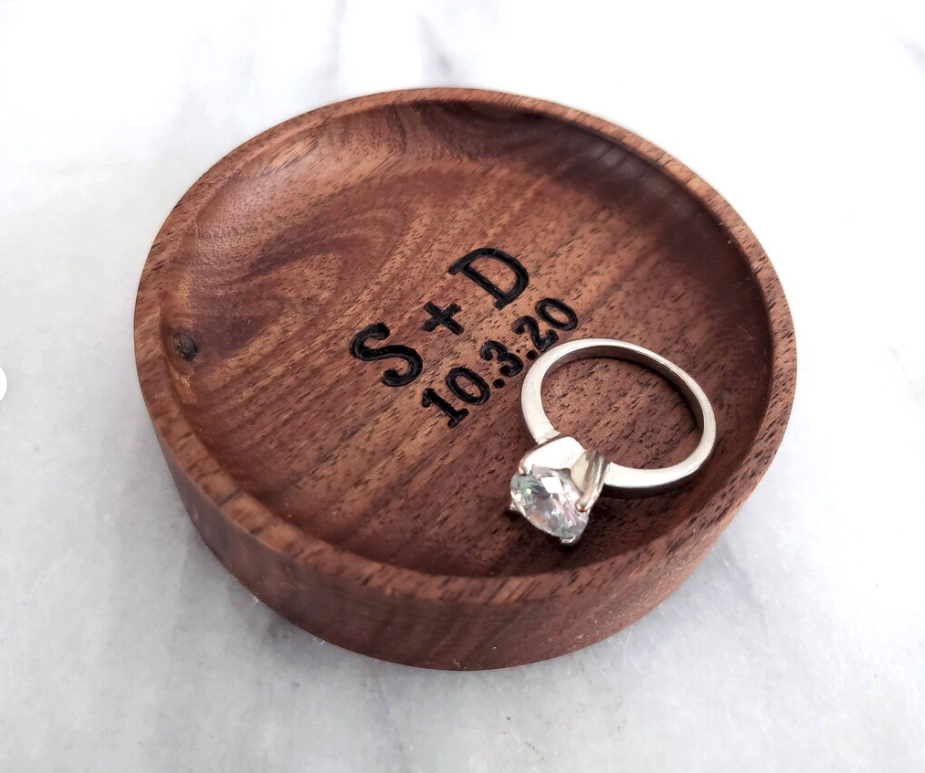 Wood Ring Dish