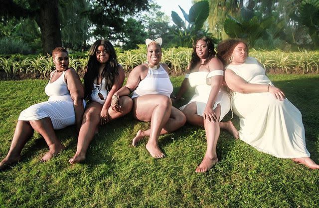 “I asked my beautiful fat femme sisters to join me.” (Photo:<a href="http://www.xvxyphoto.com/" rel="nofollow noopener" target="_blank" data-ylk="slk:Anthony Gebrehiwot;elm:context_link;itc:0;sec:content-canvas" class="link "> Anthony Gebrehiwot</a>)