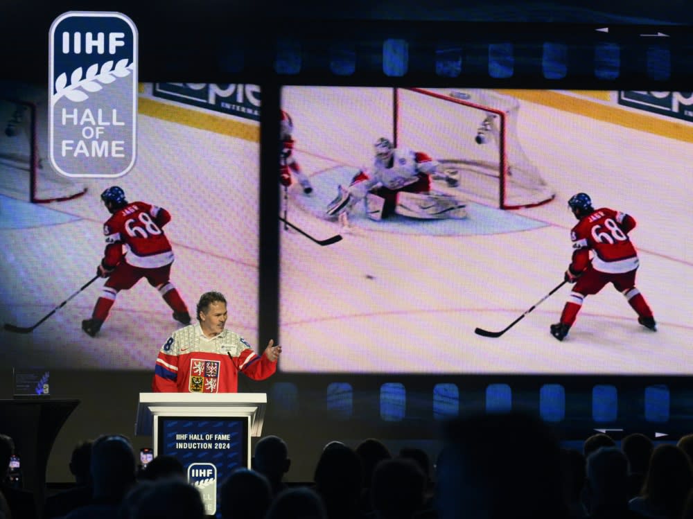 In der Hall of Fame der IIHF: Jaromir Jagr (IMAGO/Michal Kamaryt)