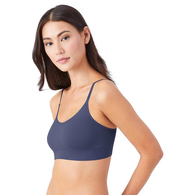 Maidenform Women's Pure Comfort Ultra-Soft Seamless Bralette, Convertible  Straps (Retired Colors)