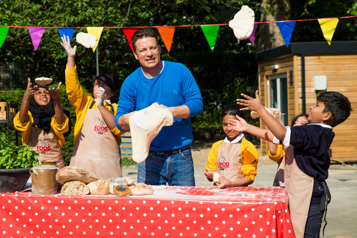 'Bore': Jamie Oliver wants to put an end to bake sales: Tristan Fewings/Getty Images