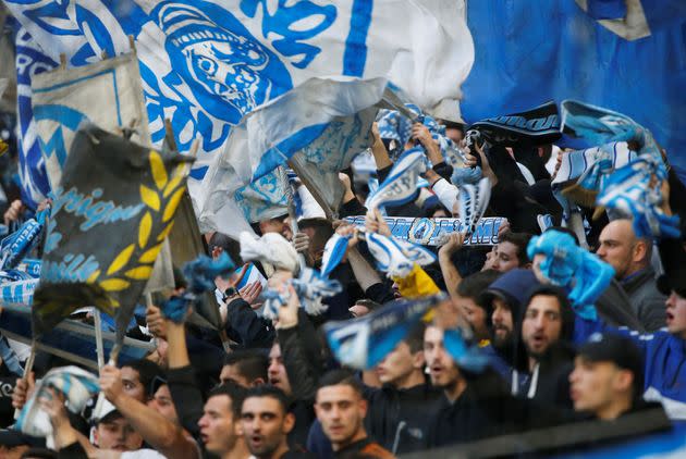 Face au Paris Saint-Germain, l'Olympique de Marseille pourra s'appuyer sur un public plus chaud que jamais (photo d'archive prise en janvier 2020). (Photo: Jean-Paul Pelissier / Reuters)