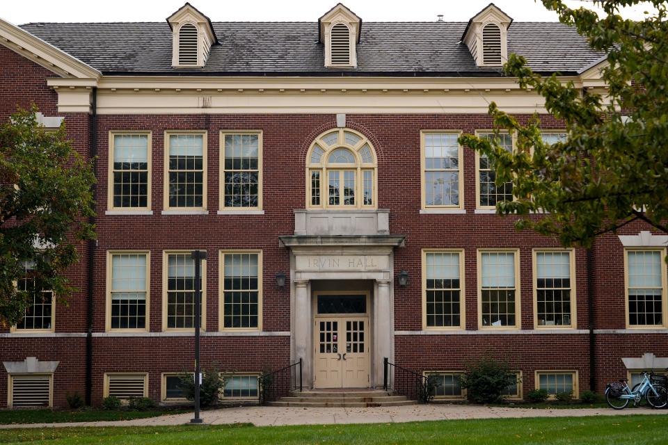 Some foreign language majors housed in Miami University's Irvin Hall may be cut do to low enrollment.