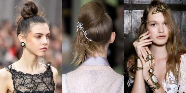 bridal hair accessories to inspire hairstyle swept ponytail with