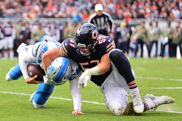 Bears LB Jack Sanborn recognized as top rookie in Week 10