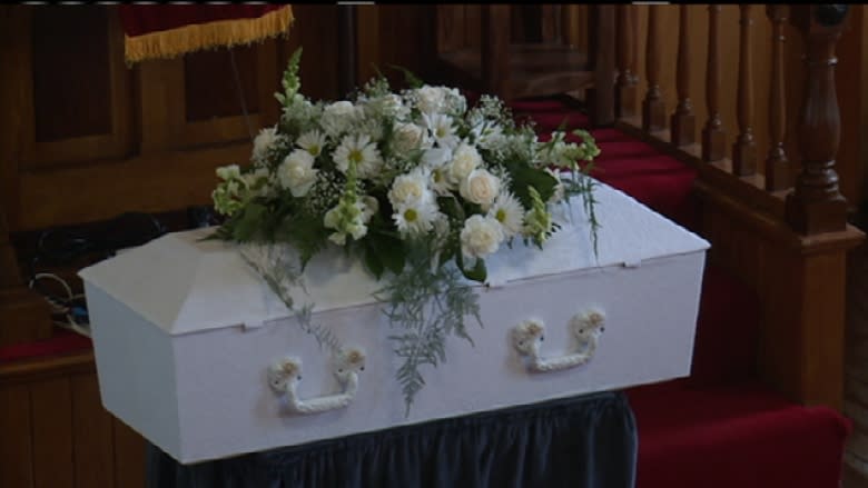 Baby Albion funeral held in Free Church of Scotland