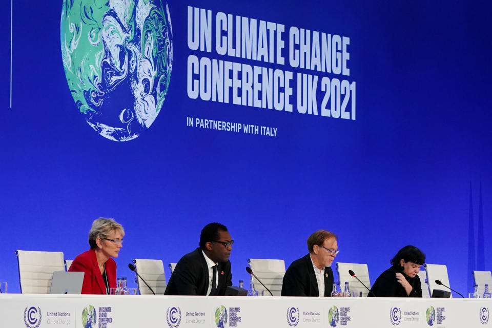 World leaders convene at COP26, Nov. 3, 2021, in Glasgow, Scotland