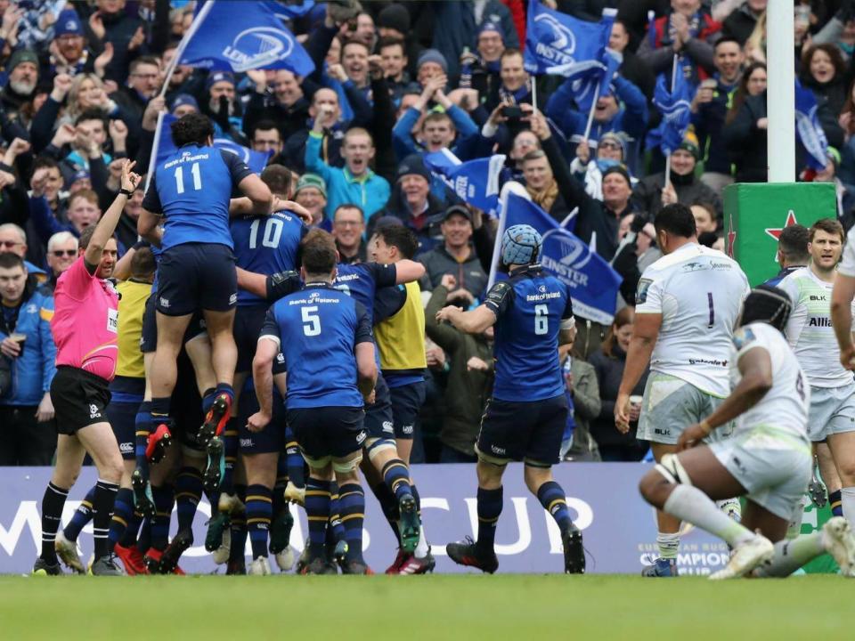 Leinster beat Saracens 30-19 to end their two-year reign as European champions (Getty)