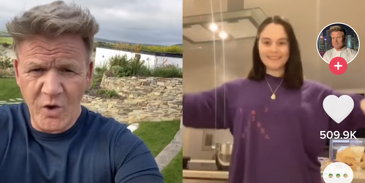 gordon ramsay tiktok reactions