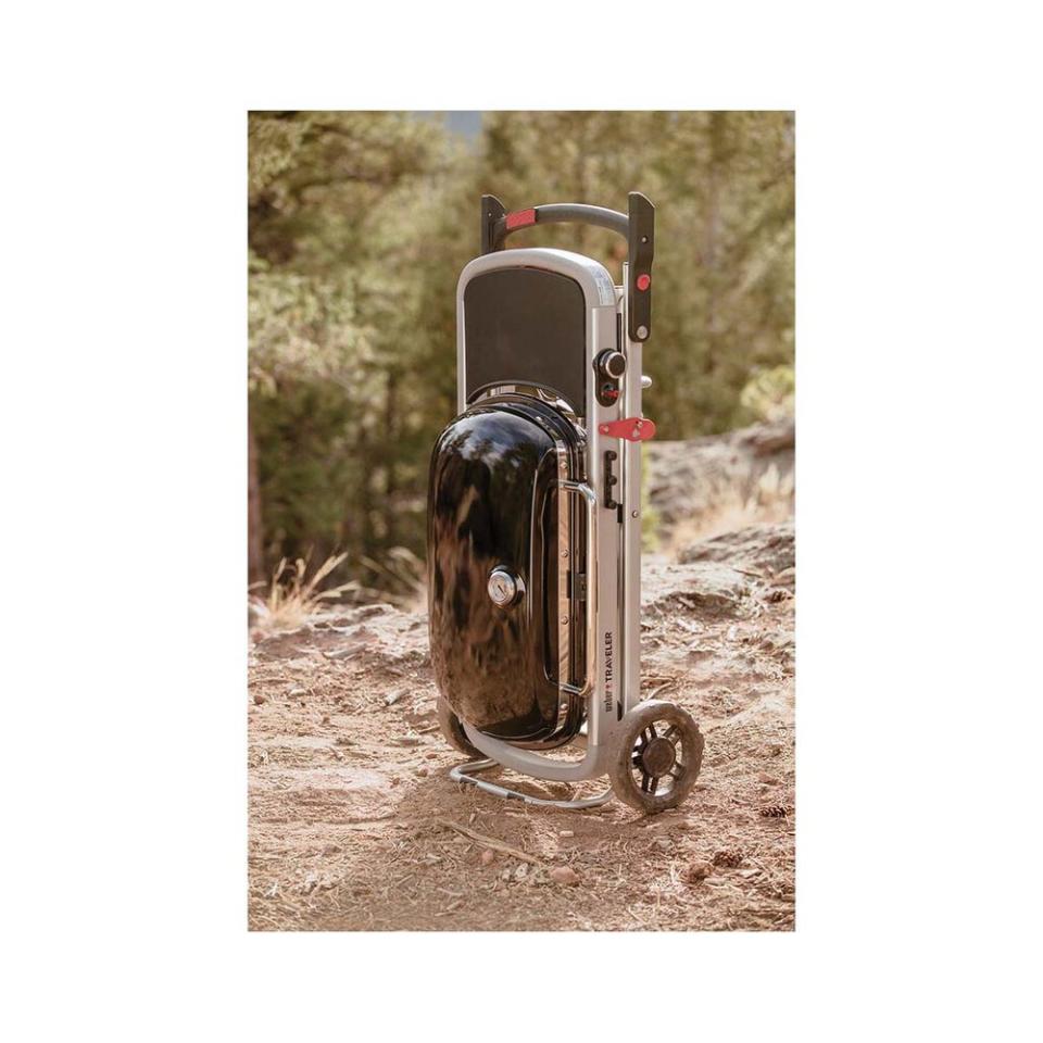 The Weber Traveler Portable Gas BBQ 